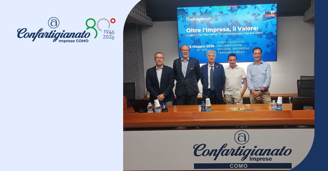 PER-CORSO FORMATIVO DIRIGENTI CONFARTIGIANATO COMO: IL VALORE DELLA RAPPRESENTANZA TRA ISTITUZIONI, IMMAGINE E RESPONSABILITÀ PUBBLICA